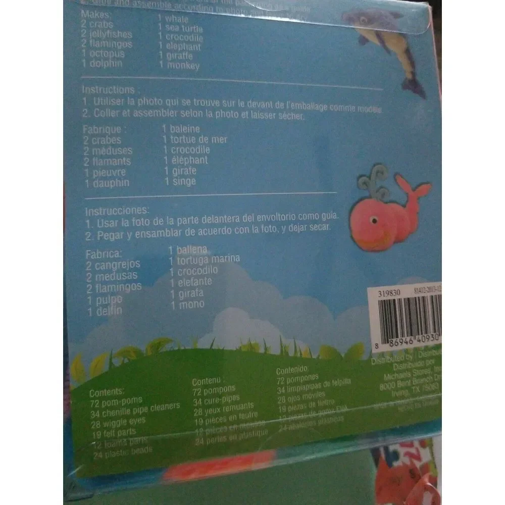 Creatology Craftivities Pom‎ Pom Activity Kit 189 Pieces